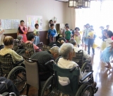 鮫川小学校放課後児童クラブの子供達がボランティアにやって来た！！