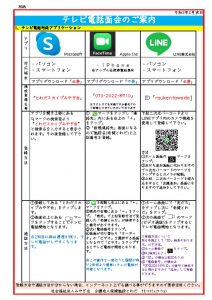 老健とわだ_リモート面会02のサムネイル